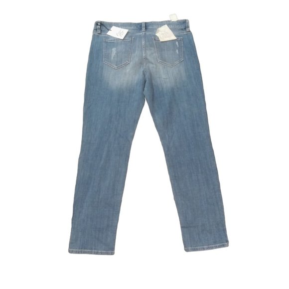 Cosmic Blue Love Jeans Womens Sz 32 Blue Denim Skinny Venus Mid Rise Relaxed Ski - Picture 3 of 12